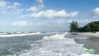 Lots of Waves this Morning at the Beach in North Naples, FL 10.29.21