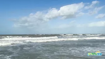 Lots of Waves this Morning at the Beach in North Naples, FL 10.29.21