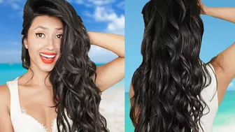 How I Get Perfect Hair Beach Waves Naturally #TeamSeas