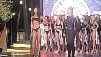 SCORING Philippines & Guyana Miss Globe Bikini Show Competition 2021