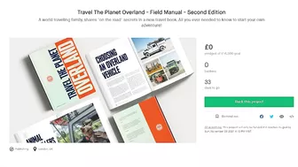 Travel The Planet Overland Kickstarter is Live! - Pledge Now!