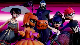 [Miraculous Ladybug] Halloween transformations SPECIAL #1