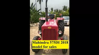 Mahindra 575DI 2018 model for sales