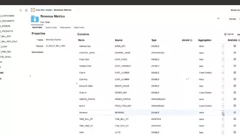 Create Your Initial Data Model From Relational Sources in Oracle Analytics