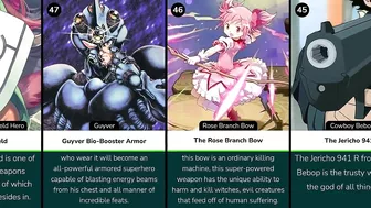 Most Powerful Weapons In Anime