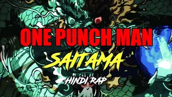 Saitama Hindi Rap - One Punch By Dikz | Hindi Anime Rap | One Punch Man Hindi Rap Amv