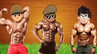 Little Singham Bodybuilder Latest Cartoon Video  | Celebrity Trendbiz