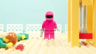 LEGO Squid Game: Honeycomb Challenge (Stop-Motion)