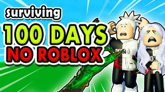 100 DAYS WITHOUT ROBLOX (Roblox Tiktok Meme)