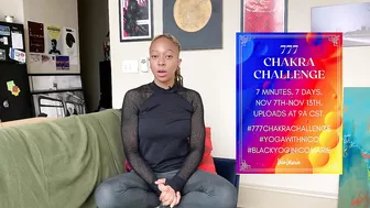 777 Chakra Challenge | 7 Days, 7 Minutes, Nov 7th | 7 Day Yoga Challenge