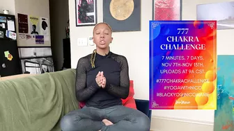 777 Chakra Challenge | 7 Days, 7 Minutes, Nov 7th | 7 Day Yoga Challenge