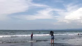 beach day with my family (san fabian beach) ???????? Alyssa Cy