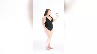 chubby plus size bikini