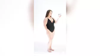 chubby plus size bikini