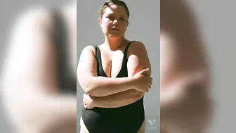 chubby plus size bikini