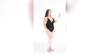 chubby plus size bikini