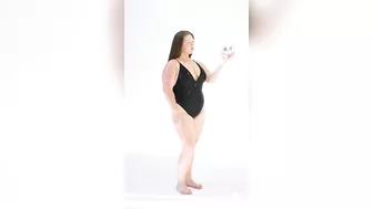 chubby plus size bikini