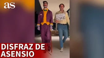 Asensio triunfa en Instagram con este disfraz de Halloween junto a sus amigos