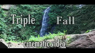 Trip to Triple fall (patkai waterfall) cinematic travel video shot on #iphone6s