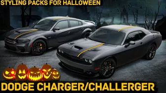 2022 Dodge models are ready for Halloween - Charger & Challenger Styling Packs