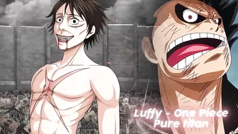 What if Famous Anime Characters were Titans - Attack On Titan