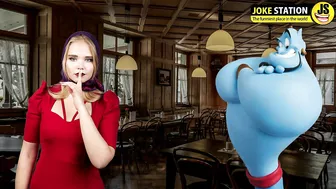 Funny Halloween Joke ; Three women enter a restaurant to hide from the oncoming zombies