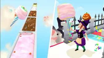 Sweet Candy Roll ????❤️???? All Levels Gameplay Trailer Android,ios New Game