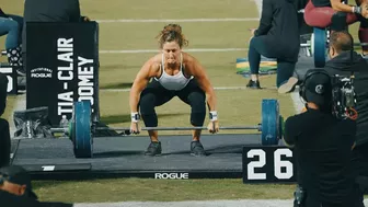 WATCH HER WORK — Tia-Clair Toomey, 260-lb Bella Complex