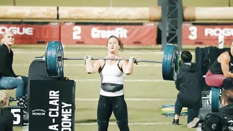 WATCH HER WORK — Tia-Clair Toomey, 260-lb Bella Complex