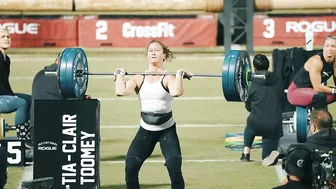 WATCH HER WORK — Tia-Clair Toomey, 260-lb Bella Complex