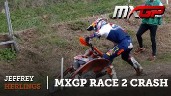 Jeffrey Herlings Crash Compilation | MXGP of Garda 2021