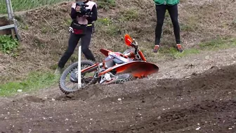 Jeffrey Herlings Crash Compilation | MXGP of Garda 2021