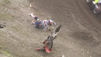 Jeffrey Herlings Crash Compilation | MXGP of Garda 2021