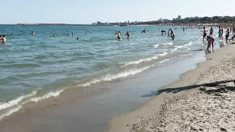 Part 4 Nuda Beach 4K  Sun Summer Party Fun  Romania Constanta Mamaia Beach.