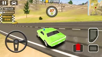 Police Drift Car Driving Simulator - Beach Police Car Funny Driving Games - Android Gameplay