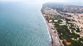 Beach Near Madurai (VEMBAR) |   Cloud Walk Part 9    |  (4k60p Version )