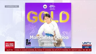 Jiu-jitsu fighter Margarita Ochoa at Karateka Sakura Alforte, wagi ng medalya sa Asian Games