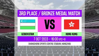 ???? Final Schedule Asian Games 2023 Men's Football - Gold & Bronze Medal Matches