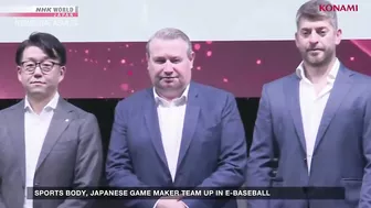 Sports body, Japanese game maker team up in e-baseballーNHK WORLD-JAPAN NEWS