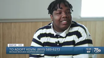 Grant Me Hope: Kevin loves playing video games and basketball, dreams of traveling to NYC