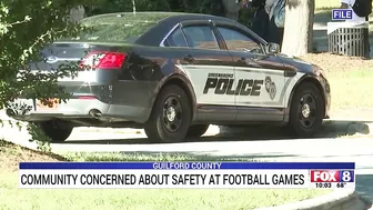 Guilford County community concerned about safety at football games