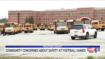 Guilford County community concerned about safety at football games