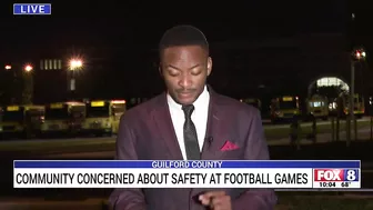 Guilford County community concerned about safety at football games