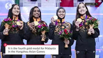 Squash: Sivasangari bags gold for Malaysia in Asian Games