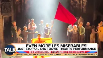 "Misery At Les Miserables!" Kevin O'Sullivan And Mike Graham On Just Stop Oil Protest At Theatre