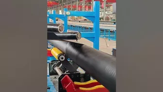 flexible hose rubber industrial hose #shorts #satisfying #technology #automation #workers