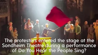 Les Miserables performance hit by Just Stop Oil protest as London West End becomes latest target