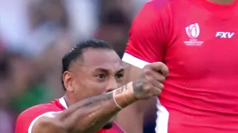 Tonga's powerful Sipi Tau lays down challenge for Romania | Rugby World Cup 2023