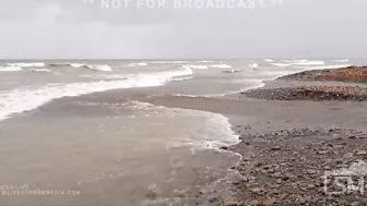 10-08-2023 Freeport Beach, PA to North East, PA - Big Waves, Strong Winds During Waterspout Outbreak