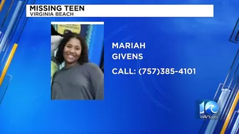 14-year-old Virginia Beach teen missing